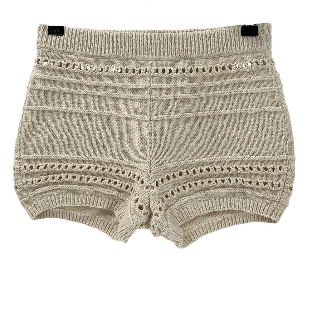 Tularosa Knit Beige Marisol Shorts Size XS - Picture 2 of 4
